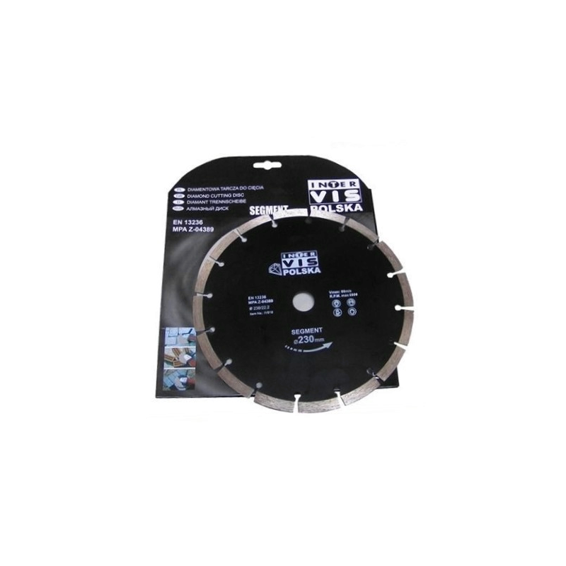 TARCZA DIAMENTOWA  do betonu 350x10mm INTER-VIS